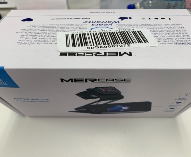 Mercase Apple Watchスマホ充電用スタンド　グレー