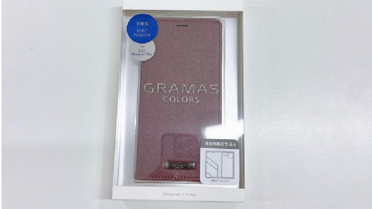 GRAMAS COLORS　"EURO Passione" PU Leather Book Case　iPhone 13 Pro